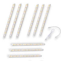 LEDLAMP 30W növényvilágító fénycső 3x3 darab 60 cm hosszú napfény hatással, növénynevelő lámpa IP44 sorba köthető