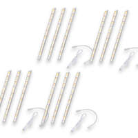 LEDLAMP 30W növényvilágító fénycső 4x3 darab 60 cm hosszú napfény hatással, növénynevelő lámpa IP44 sorba köthető