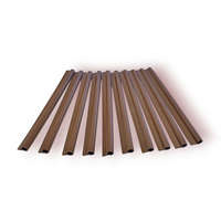 Artrattan Kerítésbe fűzhető polirattan szalaghoz világos barna színben 10 darab tartalék rögzítő klipsz szélfogóhoz