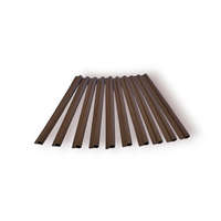 Artrattan Kerítésbe fűzhető polirattan szalaghoz két tónusú barna színben 10 darab tartalék rögzítő klipsz szélfogóhoz