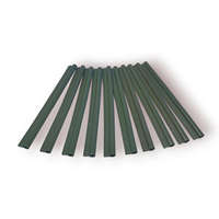 Artrattan Kerítésbe fűzhető polirattan szalaghoz zöld színben 10 darab tartalék rögzítő klipsz szélfogóhoz zöld színben