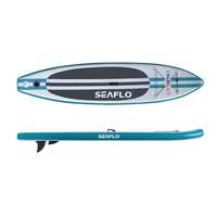 Seaflo SUP felnőtt 11&#039; Stand Up Paddle felfújható deszka készlet 335x75x15cm evező pumpa hordtáska uszony bokapánt
