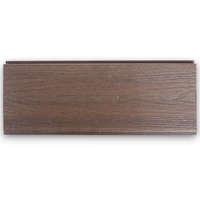 WoodL Nútféderes WPC falburkolat Woodlook Co-Grain kerítéselem N+F 400 cm hosszú Palisander kerítéselem kerítés deszka Az ár méterár!