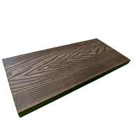 WoodLook WPC 12 cm széles 180 cm hosszú kerítésléc Woodlook Ideal kerítéselem Mahagóni sötétbarna