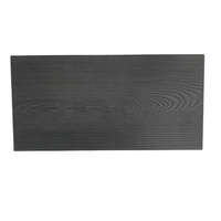 WPC WoodLook WPC padlólap 2,2 méteres szál 146x24x2200 mm Fahatású kétoldalas sötétszürke antracit fekete színű burkolat. Woodlook Standard Matt, csúszásmentes felület
