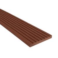 WPC WoodLook WPC léc 80x10x2200 oldatakaró barna Merbau WoodLook Standard takaróléc