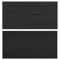 WPC WoodLook WPC padlólap Woodlook Natúr Antracit 4 m szál 150x24x4000 mm igazi fahatású kétoldalas burkolat, matt, csúszásmentes felület. Méterenkénti ár!