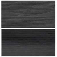 WPC WoodLook WPC padlólap Woodlook Natúr Grafit 4 m szál 150x24x4000 mm igazi fahatású kétoldalas burkolat, matt, csúszásmentes felület. Méterenkénti ár!