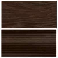 WPC WoodLook WPC padlólap Woodlook Natúr Mahagóni 4 m szál 150x24x4000 mm igazi fahatású kétoldalas barna burkolat, matt, csúszásmentes felület. Méterenkénti ár!