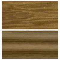 WPC WoodLook WPC padlólap Woodlook Natúr Teak 4 m szál 150x24x4000 mm igazi fahatású kétoldalas barna burkolat, matt, csúszásmentes felület. Méterenkénti ár!