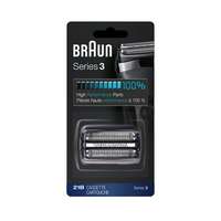 21B - Braun Series 3 nyírófej egység, fekete kerettel