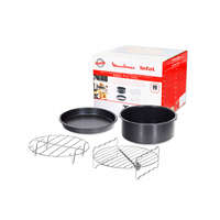TEFAL Easy Fry XXL olajsütőhöz kalácssütő forma, pizzasütő lemez, nyárs állvány és fém tartó