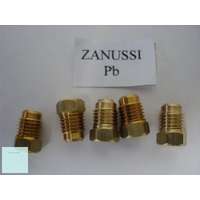 Gáztűzhely fúvóka garnitúra Zanussi Pb gázhoz ( menet átmérő 8 mm )