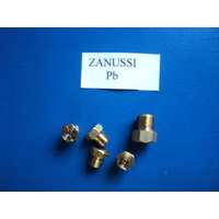 Gáztűzhely fúvóka garnitúra Zanussi Pb gázra Főző: M6 menettel, Sütő: M8 menettel # régebbi típus 3428070019 (pl.: ZC500GS , ZCG5000S tip.) #