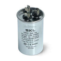  Klíma kondenzátor 25+2.5µF, 450V, 50/60Hz. Ø50x80mm