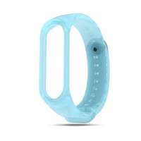 Xiaomi Xiaomi Mi Band 3 és Mi Band 4 okoskarkötő klasszikus áttetsző pótszíj