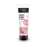  Organic Shop bio gyömbéres cseresznye tisztító arcradír 75 ml