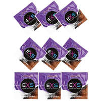  EXS Hot Chocolate - óvszer csoki ízesítéssel - fekete (100 db)