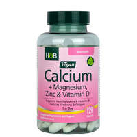  H&B kalcium+d3+magnézium+cink tabletta 120 db