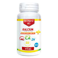  Dr.herz kalcium+magnezium+cink+d3 tabletta 90 db