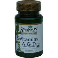  Swanson A- És D- Vitamin Kapszula 250 db