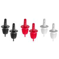 HENDI Kiöntődugó - 2 fekete, 2 fehér, 2 piros - HENDI 599440