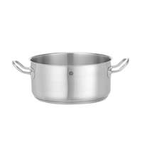 HENDI Alacsony fazék fedő nélkül - Kitchen Line - 4,9L - 240x(H)110mm - HENDI 837665