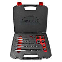 ABRABORO ABRABORO MÉLYSÉGŰTKÖZÖ FAFÚRÓHOZ 13DB 3/4/5/6/8/10MM