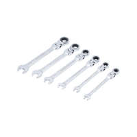 BGS BGS Csuklós racsnis csillag villáskulcs készlet colos 6 részes