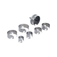 BGS BGS Körkivágó készlet Ø26-63mm / 25mm 7 részes