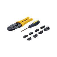 BGS BGS Saruzó krimpelő racsnis fogó cserélhető fejekkel 5 pár pofával