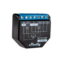 shelly_logo_black.png Shelly PLUS 2PM WiFi-s, két áramkörös okosrelé, áramfogyasztás-méréssel
