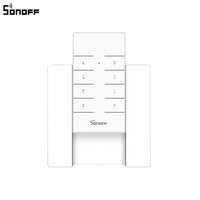 sonoff_logo160x50.png Sonoff RM433 RF (rádiófrekvenciás) 8 gombos távirányító + fali tartó