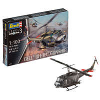 Revell Revell Bell UH-1H Gunship 1:100 helikopter makett 04983R