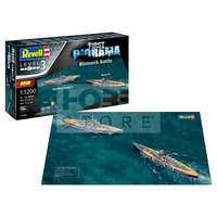 Revell Revell First Diorama Set - Bismarck Battle 1:1200 hajó makett 05668R