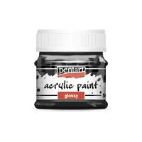 Pentacolor Kft Pentart Fényes fekete színű akril bázisú hobbi festék 50 ml