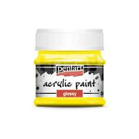 Pentacolor Kft Pentart Fényes sárga színű akril bázisú hobbi festék 50 ml