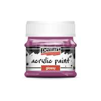 Pentacolor Kft Pentart Fényes mályva színű akril bázisú hobbi festék 50 ml