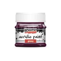Pentacolor Kft Pentart Fényes padlizsán színű akril bázisú hobbi festék 50 ml