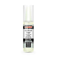 Pentacolor Kft Pentart Kontúrozó festék GLOW zöldesfehér 20 ml 17500