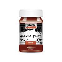 Pentacolor Kft Pentart Matt bordó színű akrilfesték - hobbi festék 100 ml 1988