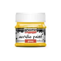 Pentacolor Kft Pentart Fényes napsárga színű akril bázisú hobbi festék 50 ml
