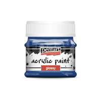 Pentacolor Kft Pentart Fényes sötétkék színű akril bázisú hobbi festék 50 ml