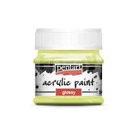 Pentacolor Kft Pentart Fényes limezöld színű akril bázisú hobbi festék 50 ml