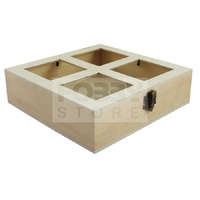 Pentacolor Kft Doboz, osztott fényképtartó tetővel 19,5 x 19,5 x 5 cm - 20731