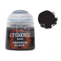 Citadel Citadel Colour Base - Abaddon Black 12 ml akrilfesték 21-25