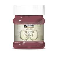 Pentacolor Kft Pentart Dekorfesték lágy (chalky) burgundi vörös 230 ml 21487