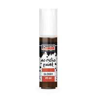 Pentacolor Kft Pentart Fényes sötétbarna színű akril bázisú hobbi festék 20 ml