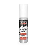 Pentacolor Kft Pentart Gyöngyház ezüst színű akril bázisú hobbi festék 20 ml