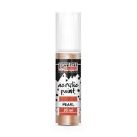 Pentacolor Kft Pentart Gyöngyház barack színű akril bázisú hobbi festék 20 ml